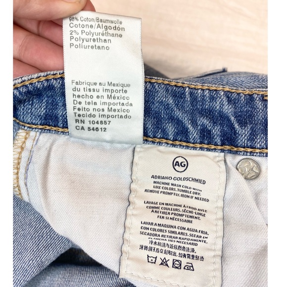 AG Isabella High Rise Straight Crop Jeans - Picture 5 of 16